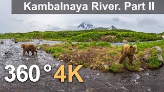 360°, Kambalnaya River. Part II. 4К aerial video