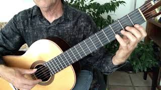 Natural Note Scale First Three Strings