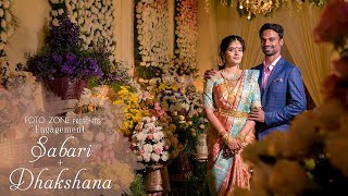 Engagement Highlight Video | SABARI + DHAKSHANA | FOTO ZONE CHENNAI