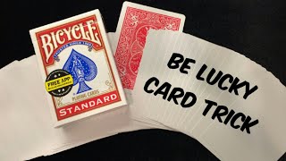 just 1 of a THOUSAND card tricks/ Be lucky card trick performance