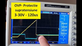 Protectie supratensiune OVP 3-30V - max 120us  - TL431 si mosfet