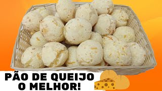 PÃO DE QUEIJO - RECEITA FÁCIL DE FAZER!