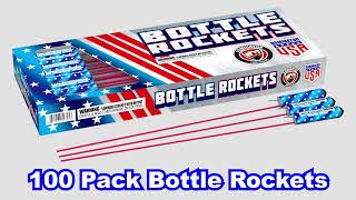 DUSA 0440 Dominator Fireworks Box Pack Bottle Rockets