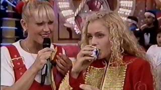 Giselle, Xuxa e o leite condensado 2 - Xuxa Park 25/4/1998