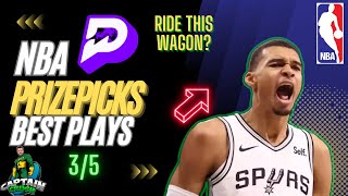 PrizePicks NBA Picks Today 3/5 | Best Plays/Advice