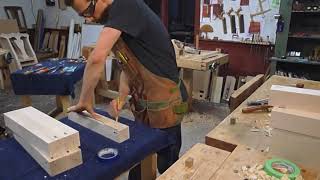 Queen Anne Chair Building Process by Doucette and Wolfe Furniture Makers