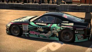 Shift 2 Unleashed - Toyota Supra Toyo Tires 初音ミク at London Millenium Drift