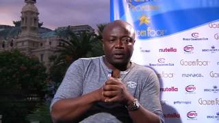 Interview with Abedi Ayew "Pelé" at 2011 Golden Foot event(1/2)