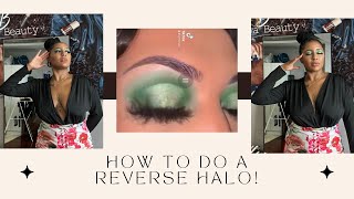 HOW TO DO A REVERSE HALO! #blackgirlinchina #howtomakeup #makeup #makeuptutorial