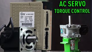 Cheap AC Servo - Torque Control Mode with Example!