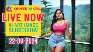 🔴 Live Now: Fashion Photography AI Art Image Slideshow | AI Model Lookbook #live #virtualinfluencer