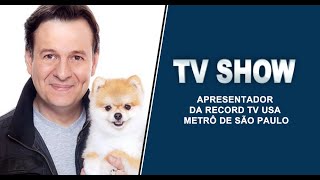 APRESENTADOR DA RECORD TV USA METRO PARA IR TRABALHAR