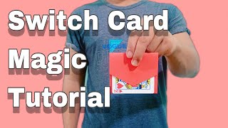 Switch Card Magic Trick TUTORIAL