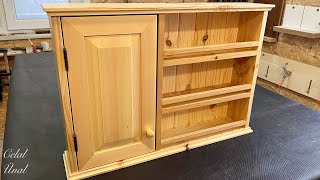 Making a small cabinet from remaining and used wood / Kullanılmış ahşaplardan küçük bir dolap yapımı