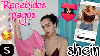 Recebidos pagos da Shein