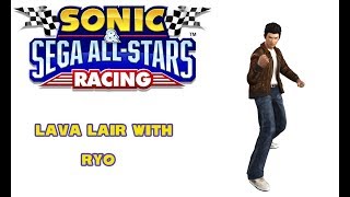 Sonic & Sega All-Stars Racing - Lava Lair with Ryo (Expert)