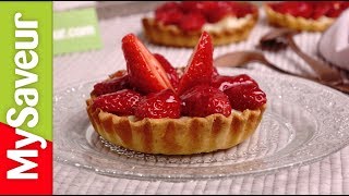 Tartelettes aux fraises (La bonne cuisine des blogs)