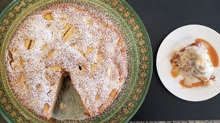 Light and delicate French Apple Cake