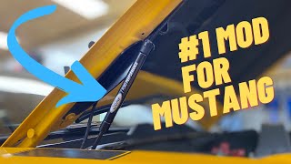 Installing Ford Performance Hood Struts | S197 Boss 302 Mustang