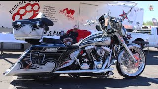 Oakland Raiders Bike :Bike Fest Las Vegas