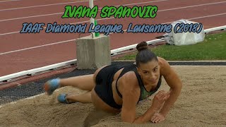 Ivana Spanovic. Long Jump. IAAF Diamond League. Lausanne (2018)