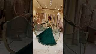 Bridal Dress | Beautiful Green Dress | Mehndi Dress