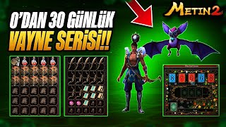 SIFIRDAN 30 GÜNLÜK WAYNE SERİSİ! / Alesta #1 @metin2 (Vayne+ToplaSat)