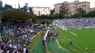 Siena Juventus 1 2 07/10/2012 Arrivo al Montepaschi Arena