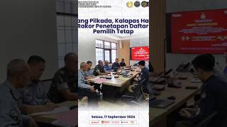 Jelang Pilkada, Kalapas Hadiri Rakor Penetapan DPT #kemenkumhamjabar #lapassumedang