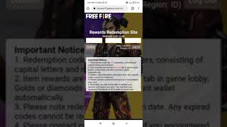 FREEFIRE REEDEM CODE INDONESIA code 👇 #freefireindonesia #freefire4all #reedemcode #4SIDEGAMERZ786K