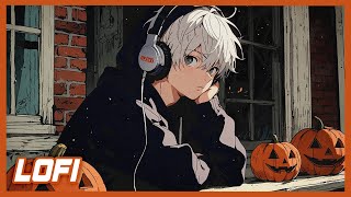 1 HOUR | 🎃Halloween lofi Beats 2024 - Chill Spooky Beats Study, Work and Sleep🎃