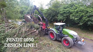 😍 FENDT 1050 DESIGN LINE au broyage de bois 🌳 | ETA COURTEL