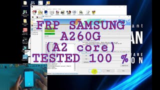 Cara hapus FRP SAMSUNG A260G ( SAMSUNG A2 CORE ) TESTED 100 %