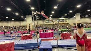 Sophia D. - Level 4 Bars - 2022 OZONE Invitational, Knoxville TN