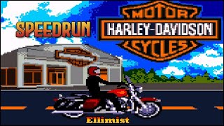 Harley-Davidson: Race Across America GBC Speedrun - 1P - 19'25''300 WR