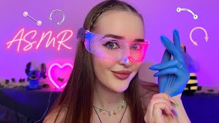 ASMR💜ТРЕШ МАСТЕР сделает тебе ПИРСИНГ😳 ASMR trash piercer