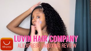 Luvin Hair Company: AliExpress Hair Unboxing/Review