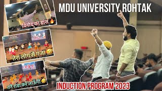 Induction Programme 2023- MDU ROHTAK- (Episode 1)