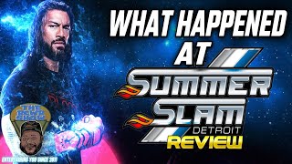 WWE Summerslam 2023 Review | Detroit Rock City Sees Worst Roman Reigns Match in Recent Memory