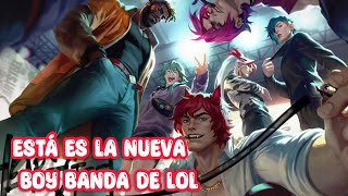 La nueva boy banda de #LOL #heartsteel #legueoflegends #noticias #noticiageek #otakus #gamers