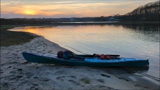 Quonochontaug Pond Solo Kayaking, Charlestown, Rhode Island