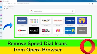 How to Remove Speed Dials in Opera Browser Start Page or New Tab Page?