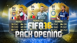 FIFA 16 FIRST PACK OPENING GIOCO COMPLETO! - TOTW W/CR7 - XBOX ONE ITA