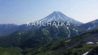 Flying over Kamchatka (aerial footage in 4K)