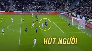 Hàng thủ của Inter đã bị bất ngờ bởi một trung vệ của Juventus