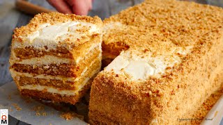 Торт "Медовик" за 30 МИНУТ Без Лишних Заморочек | Honey Cake Recipe