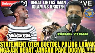 Statement Oten Boetoel Yang Paling Lawak,Ngajak Berdebat Jangan Memakai Dogma Tapi Akal.Debat Seru.!