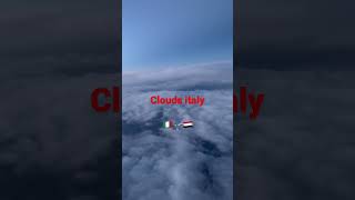 Clouds Italy🇮🇹🛫🇪🇬