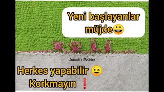 Yeni başlayanlar için iğne oyası pırpır, zürafa ve sinek kanadı yapılışı✔😉😍