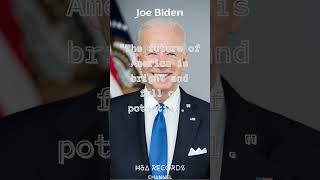 Joe Biden's Quotes.